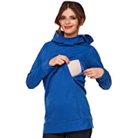 Los mejores  - Happy Mama - Sudadera con capucha para mujer con capucha para lactancia 053p